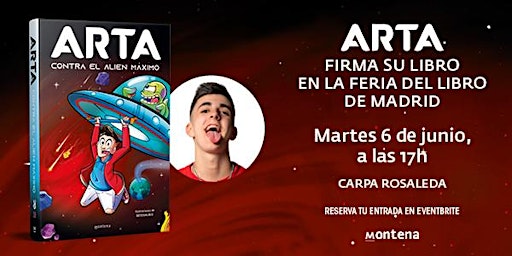 Firma ARTA Feria del libro Madrid 2023