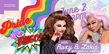 Pride Bingo hosted by Roxy & Lakia