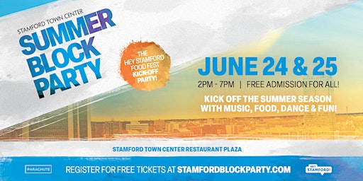 Stamford Town Center Summer Block Party primary image
