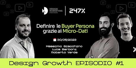 Design Growth #EP1: definire le Buyer Persona grazie ai Micro-Dati
