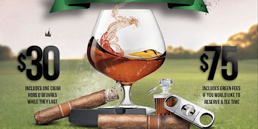 Cigars on the Green Featuring Smoke and Sip