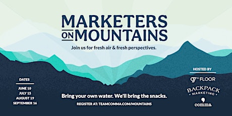 Marketers on Mountains