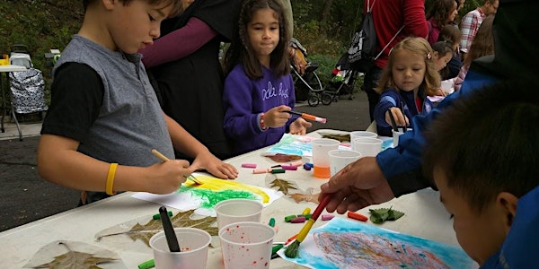 Fort Tryon Kids Art: Sketching & Painting Fall Foliage 