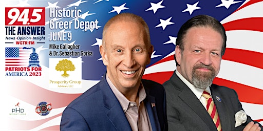 Patriots for America 2023, with Mike Gallagher & Dr. Sebastian Gorka