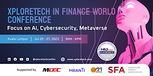 XploreTech in Finance World Conference 2023 primary image