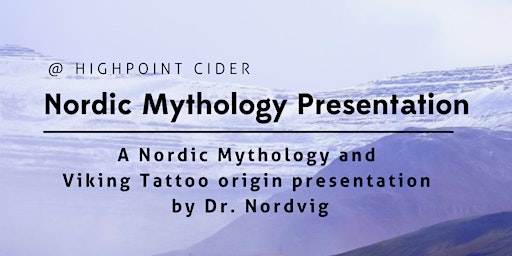 Nordic Mythology & Viking Tattoo origin presentation by Dr. Nordvig