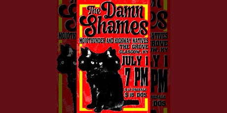 The Damn Shames Debut Show with MojoThunder & Highway Natives