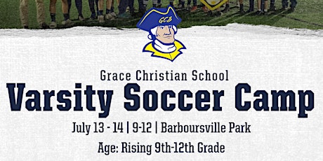 Grace Christian School Soccer Camp