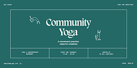 Community Yoga for Creatives
