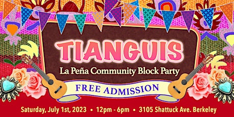 FREE Outdoor Tianguis & Community Block Party