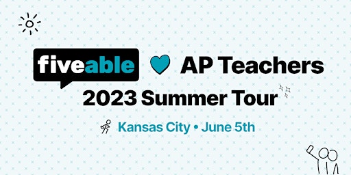 Imagen principal de Fiveable Hearts AP Teachers Summer Tour: Kansas City 6/5