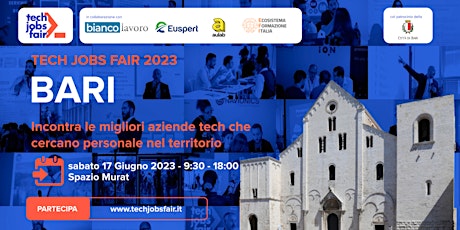 TECH JOBS fair Bari 2023