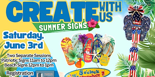Create with Us: Summer Signs (Beach Session)