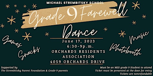 MSS Grade 9 Farewell Dance-2023 primary image