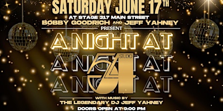 "A Night At Studio 54"  Saturday June 17th primary image