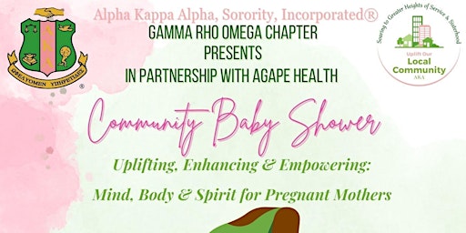 Imagen principal de Community Baby Shower: A Mind, Body and Soul Event for Pregnant Mothers