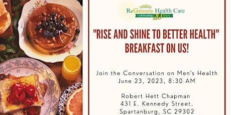 Rise and Shine to Better Health - Breakfast on Us