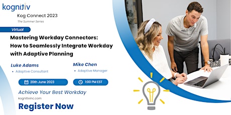 Mastering Workday Connectors: Seamlessly Integrate Workday with Adaptive