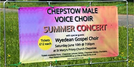 Chepstow Male Voice Choir Summer Concert