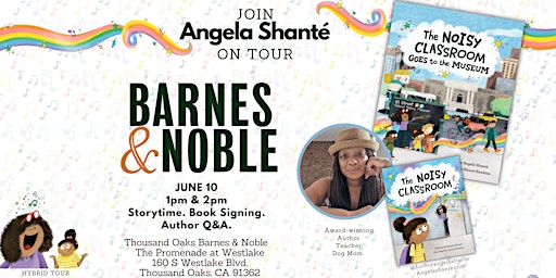 6/10: B&N Thousand Oaks (Book TOUR) with Angela Shanté (1PM & 2PM) primary image