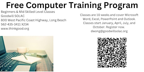FREE Computer Skills Training Class