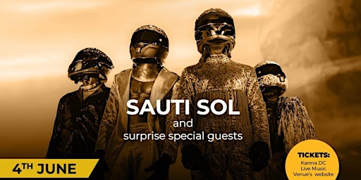 Sauti Sol DC Concert primary image