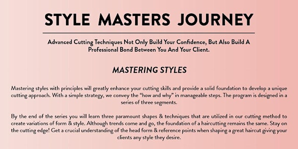 Style Masters Journey August 28th, 2023