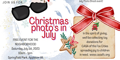 Christmas Photo's in July 2023 primary image