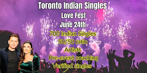 Indian Singles LoveFest Toronto primary image