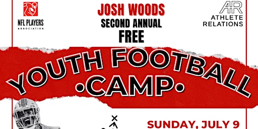 Josh Woods' Second Annual Youth Football Camp primary image