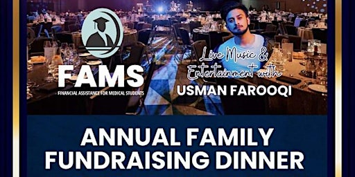 FAMS Ireland Annual Family Fundraising Dinner primary image