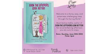 Meet Andrea Valfre, Author of: "Even the Leftovers Look Better!"
