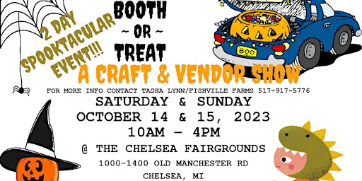 Fishville Farms Booth or Treat A Craft & Vendor Show (SAT/SUN) primary image