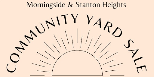 Morningside & Stanton Heights Community Yard Sale primary image