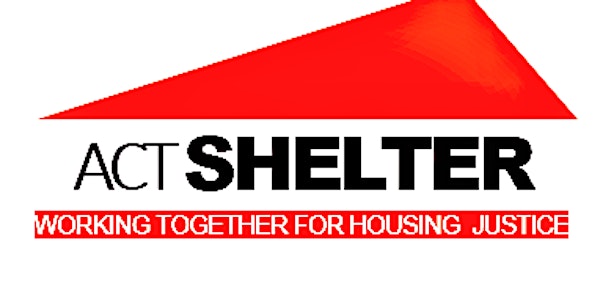 ACT Shelter AGM Monday 19 November 12.30-2.00PM