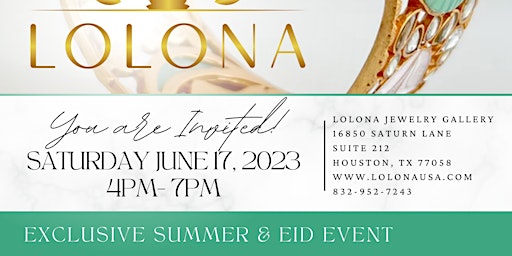 Lolona Summer Jewelry Show primary image
