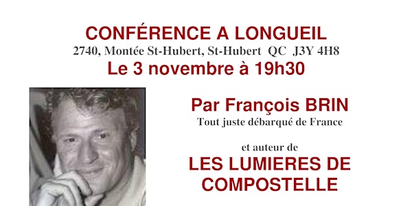 Conférence LES LUMIERES DE COMPOSTELLE