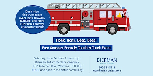 Free Sensory-Friendly Touch-A-Truck Event primary image