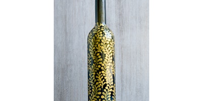Paint a Pretty Wine Bottle - Online Painting Class by Classpop!™ primary image