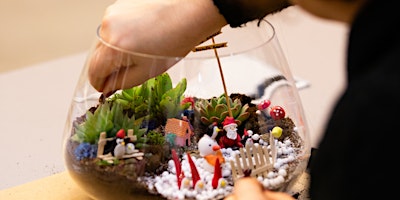 Holiday Terrarium-Making - Virtual Flower Arranging Class by Classpop!™ primary image
