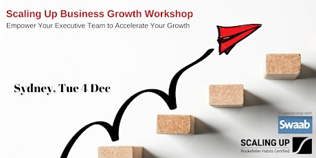 ScalingUp Business Growth Workshop - 4th December 2018 primary image