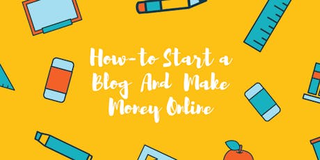 how to start a blog and make money online webinar atlanta