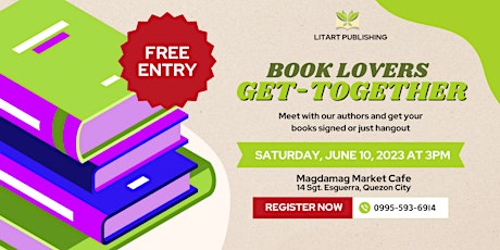 Book Lovers Get-Together: A LitArt Hub's Anniversary Event