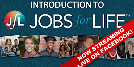 INTRODUCTION TO JOBS FOR LIFE (Online)-October 25, 2023 primary image