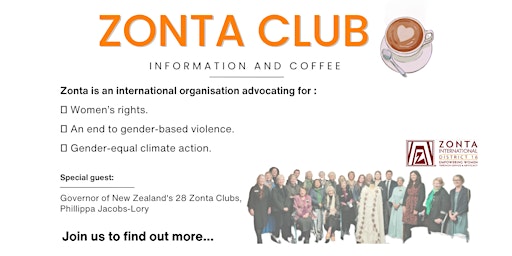 Zonta Club Information and Coffee Session