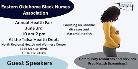 Eastern Oklahoma Black Nurses Association Annual Health Fair
