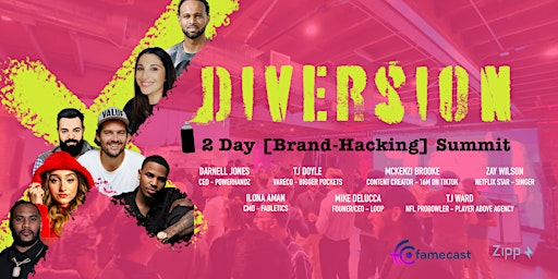 Hauptbild für Diversion Summit - Hack Your Brand in 2 Days