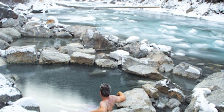 Natural Hot Springs and Cold River Plunging in Invermere Canada