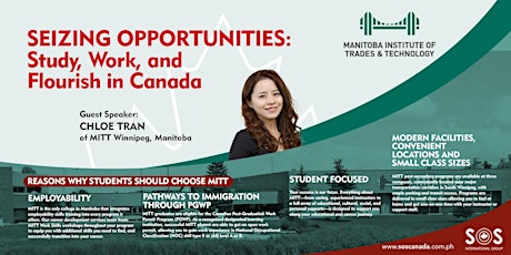 Come to Canada: featuring MITT | Guest Speaker: Chloe Tran