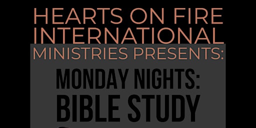 Imagem principal do evento Monday Night Bible Study